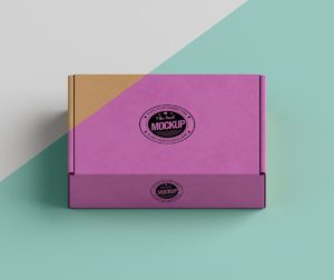 Boite packaging en carton